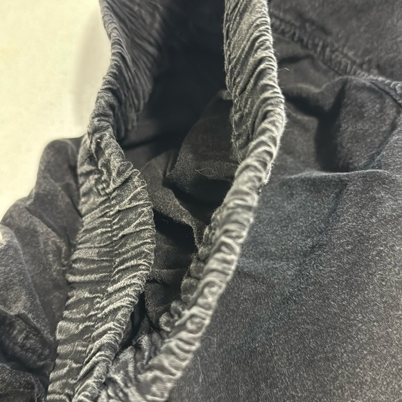 Free People Poplin Cotton Blend Shorts Black EUC XSmall Women’s - Picture 9 of 10